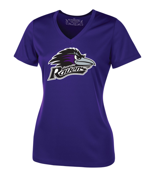 Roseville Ravens Staff Ladies Dri-Fit Short Sleeve