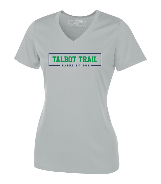 Talbot Trail Ladies 'Alternate Script' Dri-Fit Short Sleeve