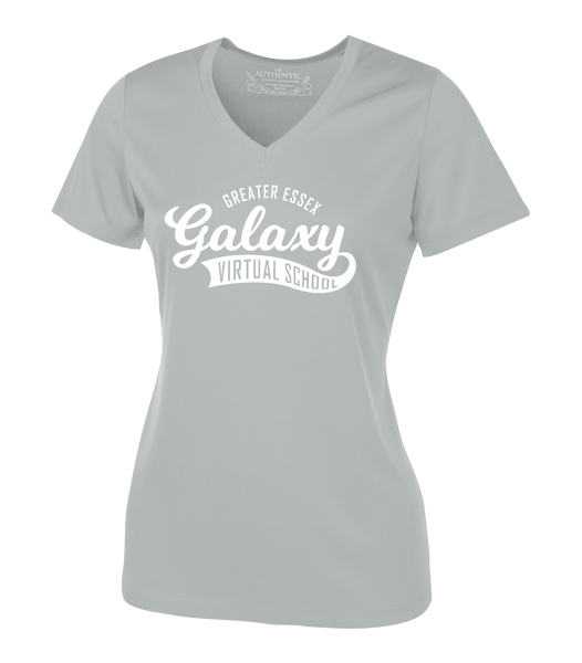 Galaxy Staff Ladies 'Alternate Script' Dri-Fit Short Sleeve