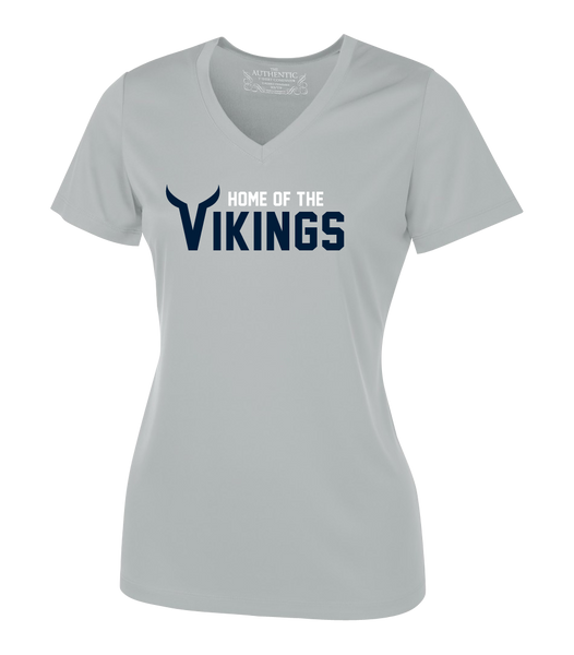 Vikings Staff Ladies 'Alternate Script' Dri-Fit Short Sleeve