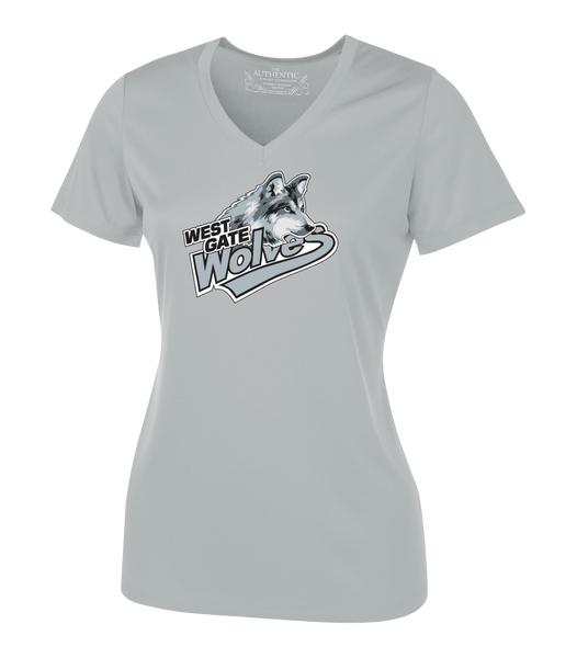 Wolves Staff Ladies 'Alternate Script' Dri-Fit Short Sleeve