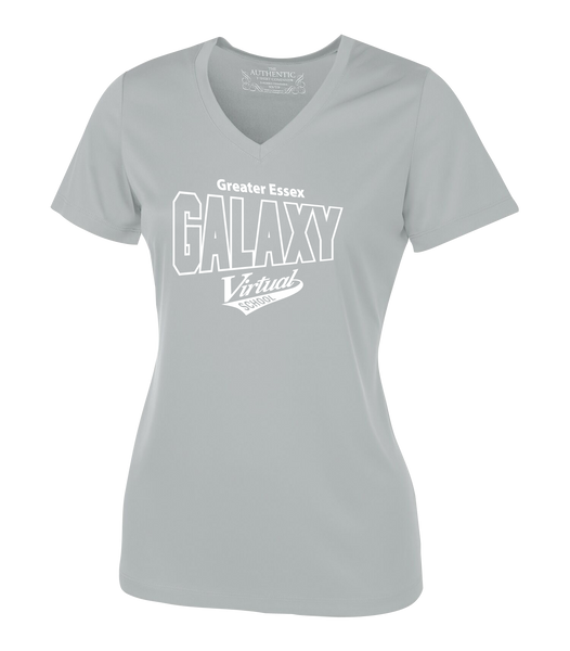 Galaxy Virtual School Staff Ladies 'Alternate Script' Dri-Fit Short Sleeve