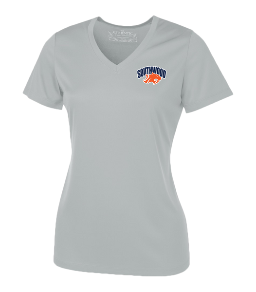 Sabres Staff Ladies 'Alternate Script' Dri-Fit Short Sleeve