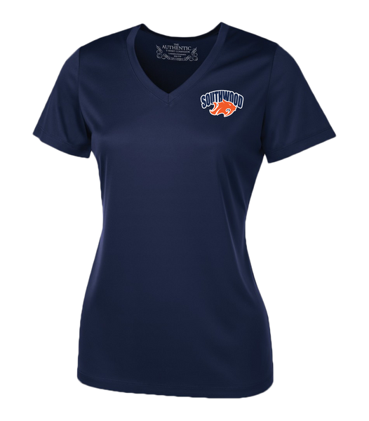 Sabres Staff Ladies 'Alternate Script' Dri-Fit Short Sleeve