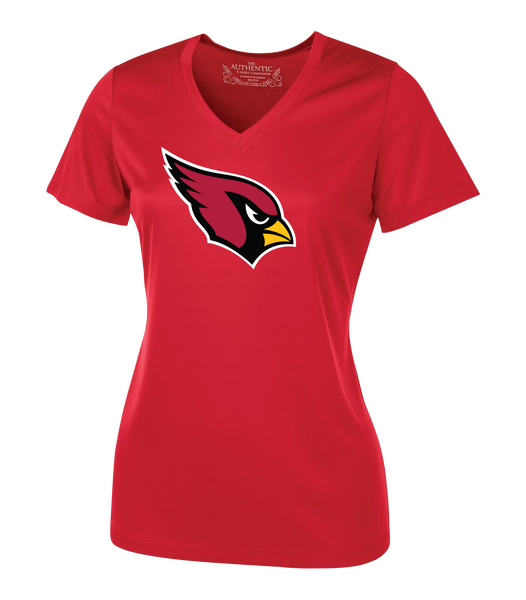 Brennan Cardinal Ladies Dri-Fit Short Sleeve