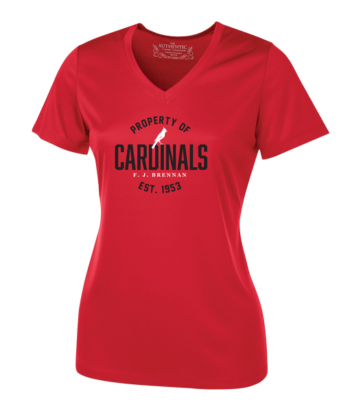 Cardinals Alumni Ladies Dri-Fit Short Sleeve
