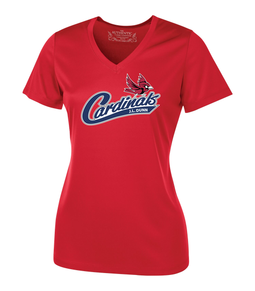 Cardinals Staff Ladies 'Alternate Script' Dri-Fit Short Sleeve