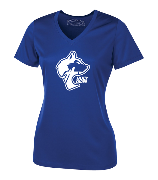 Huskies Ladies 'Alternate Script' Dri-Fit Short Sleeve