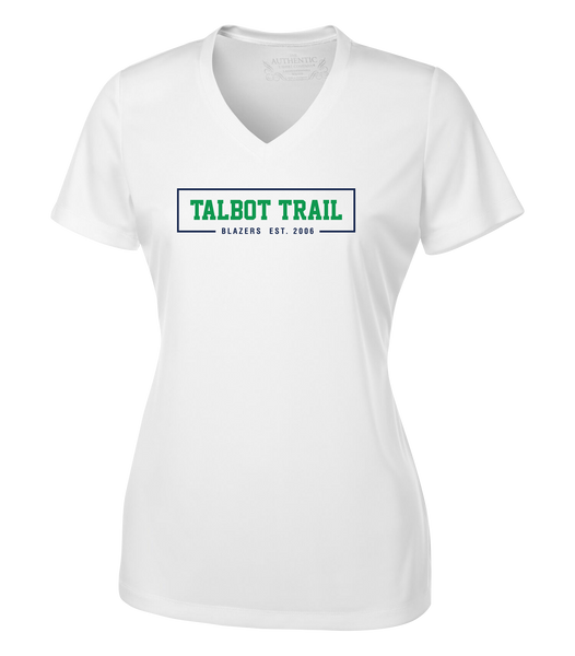 Talbot Trail Ladies 'Alternate Script' Dri-Fit Short Sleeve