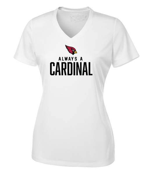 Always A Cardinal Ladies Dri-Fit Short Sleeve