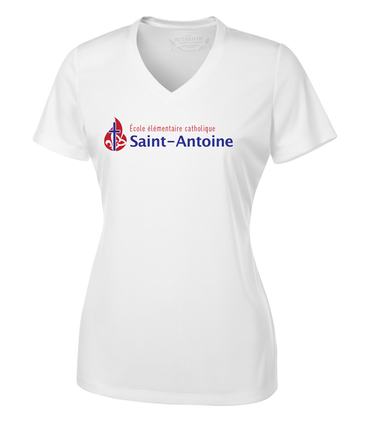 Saint-Antoine Staff Ladies 'Alternate Script' Dri-Fit Short Sleeve