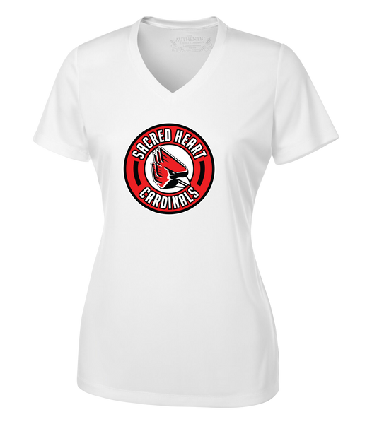 Sacred Heart Cardinals Ladies Dri-Fit Short Sleeve