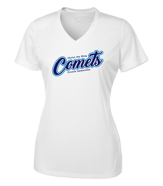 Comets Ladies Dri-Fit Short Sleeve