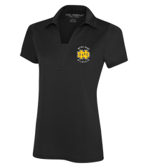Wildcats Staff Sport Shirt with Embroidered Logo LADIES