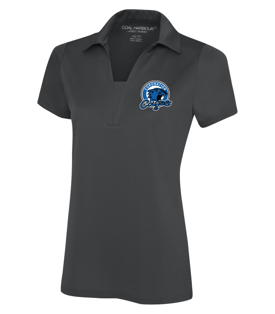Cougars Staff Ladies' Sport Shirt with Embroidered Logo