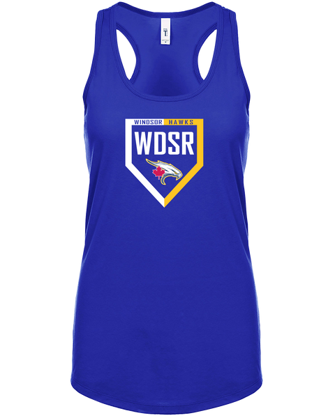 WDSR Ladies Ideal Racerback Tank