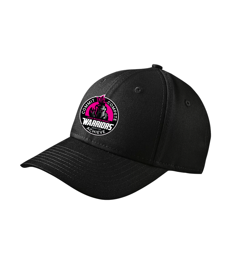SWO Warriors Pink Badge New Era Adjustable Structured Cap