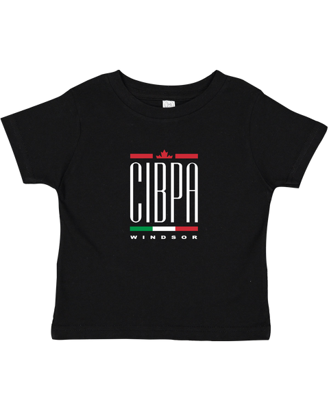 CIBPA Windsor Toddler Cotton Jersey T-Shirt with Printed Logo