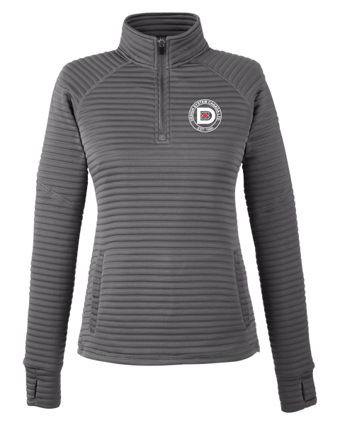 Design Systems Canada Badge Ladies Capture Quarter-Zip Fleece