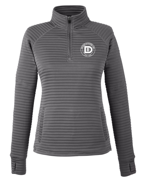 Design Systems Inc. Badge Ladies Capture Quarter-Zip Fleece