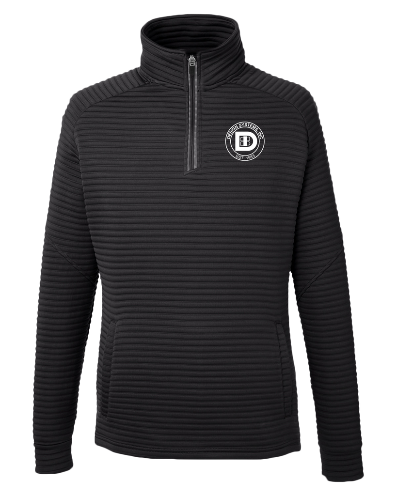 Design Systems Inc. Badge Capture Quarter-Zip Fleece