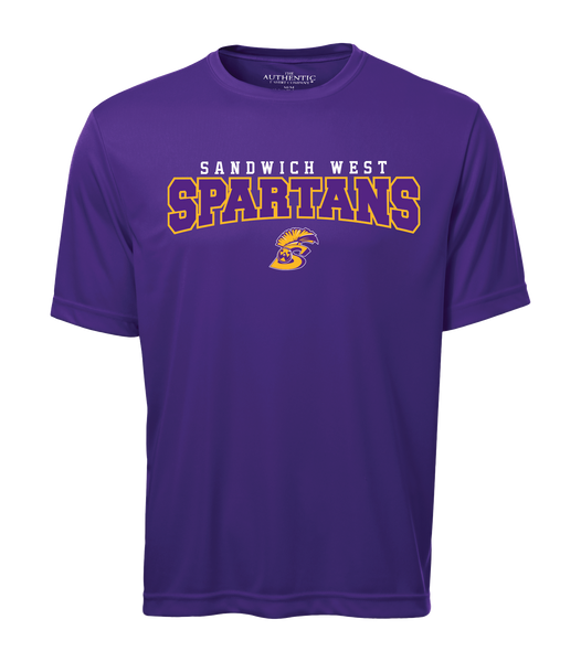 Spartans Staff Adult 'Alternate Script' Dri-Fit Short Sleeve