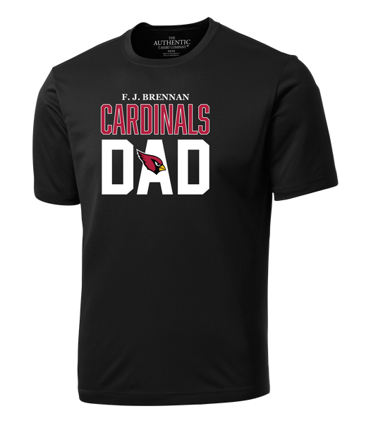 Cardinals Dad Adult Dri-Fit Short Sleeve