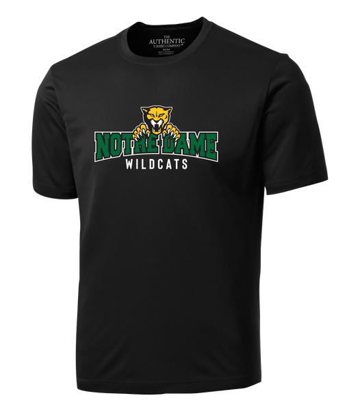 Wildcats Staff Adult Dri-Fit T-Shirt with Printed Logo