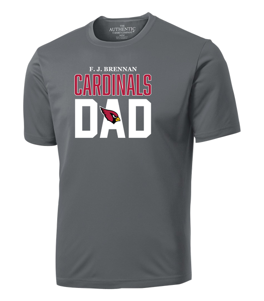 Cardinals Dad Adult Dri-Fit Short Sleeve
