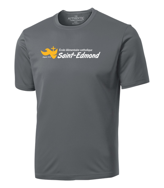 Saint-Edmond Youth Dri-Fit T-Shirt with Printed Logo