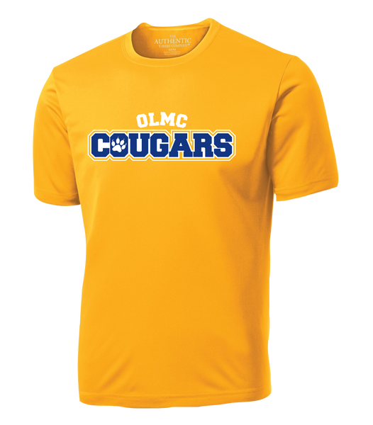 Cougars Staff Adult Dri-Fit T-Shirt with Printed Logo