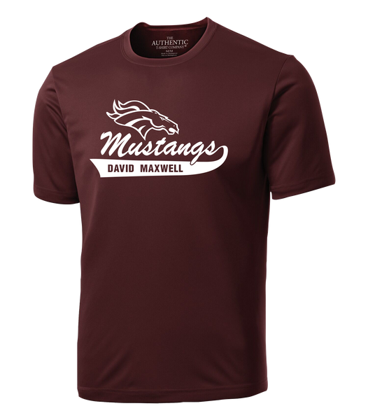 Mustangs Adult Dri-Fit T-Shirt with Printed Logo