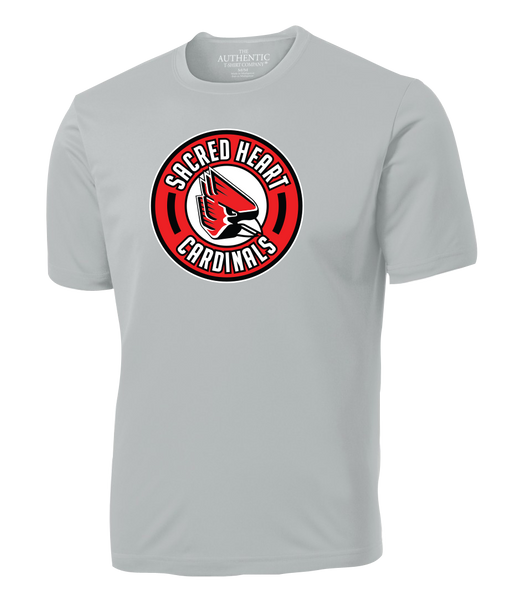 Sacred Heart Cardinals Adult Dri-Fit T-Shirt with Printed Logo