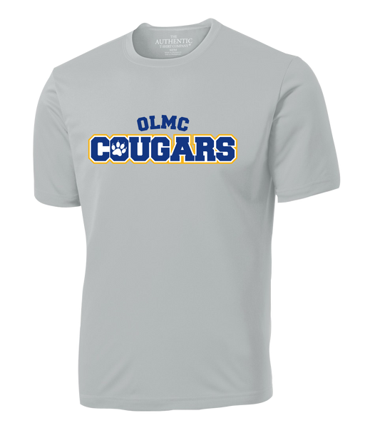 Cougars Staff Adult Dri-Fit T-Shirt with Printed Logo