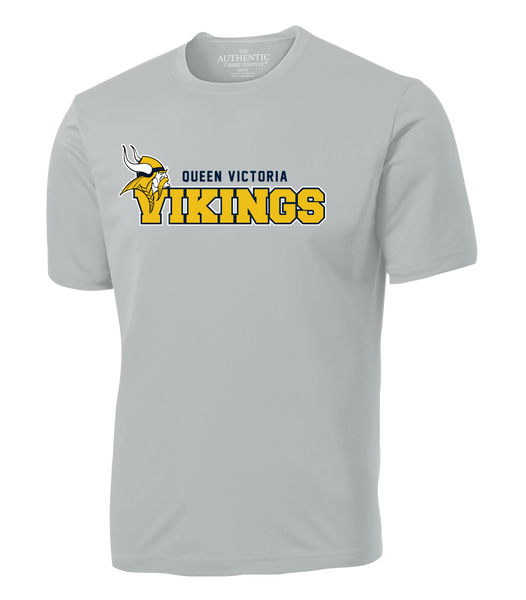 Queen Victoria Adult Dri-Fit T-Shirt with Printed Logo