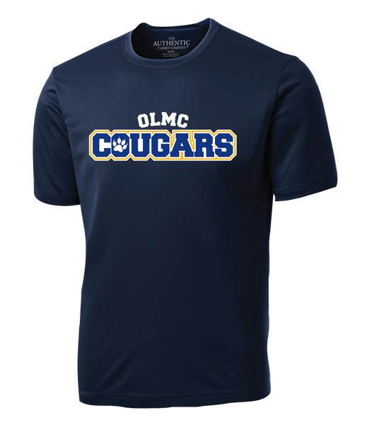 Cougars Staff Adult Dri-Fit T-Shirt with Printed Logo