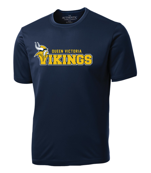 Queen Victoria Adult Dri-Fit T-Shirt with Printed Logo