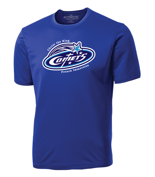 Comets Adult Dri-Fit T-Shirt with Printed Logo