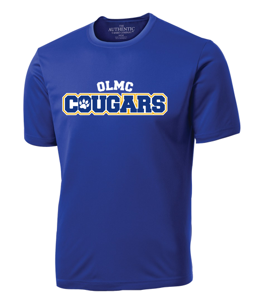 Cougars Staff Adult Dri-Fit T-Shirt with Printed Logo