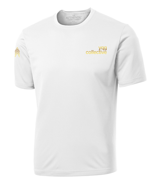 YQG Collective Dri-Fit T-Shirt with Gold Printed Logo