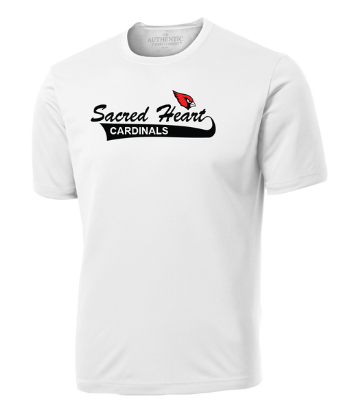 Sacred Heart Adult Dri-Fit T-Shirt with Printed Logo