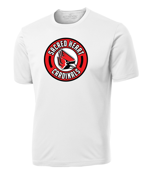 Sacred Heart Cardinals Youth Dri-Fit T-Shirt with Printed Logo