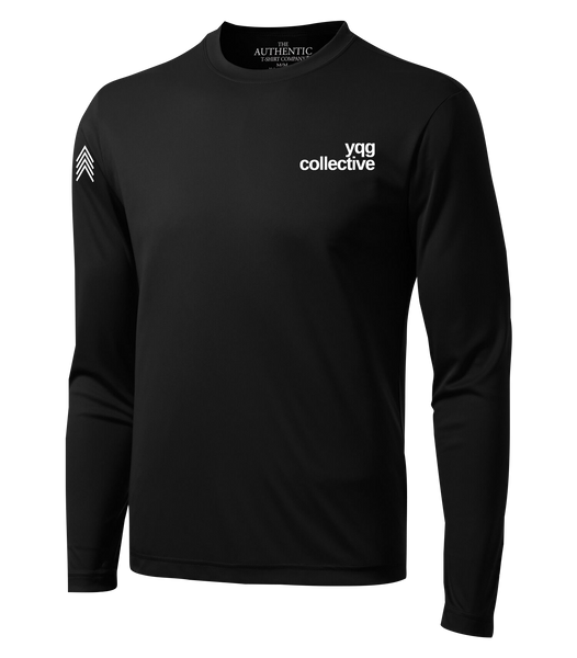 YQG Collective Dri-Fit Long Sleeve with Printed Logo