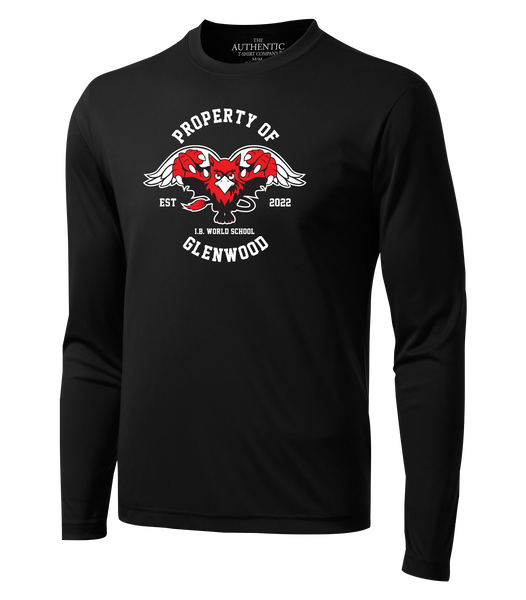 Glenwood Youth Dri-Fit Long Sleeve with Printed Logo