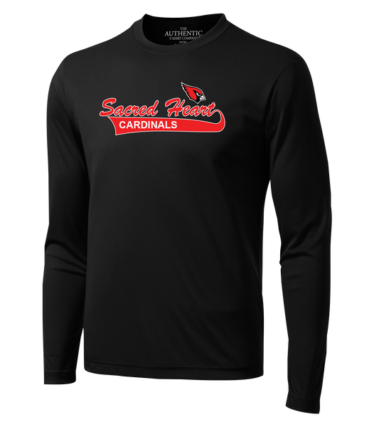 Sacred Heart Adult Dri-Fit Long Sleeve with Printed Logo