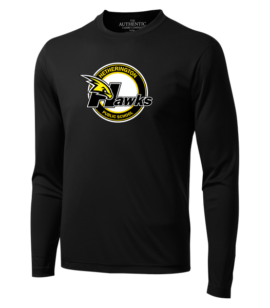 Hetherington Youth Dri-Fit Long Sleeve with Printed Logo