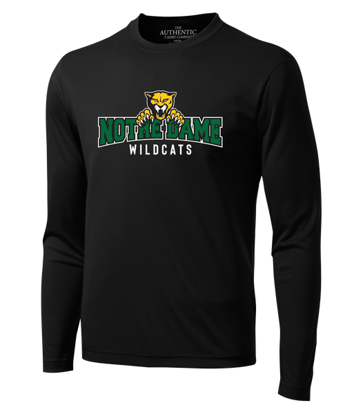 Wildcats Dri-Fit Long Sleeve with Printed Logo ADULT