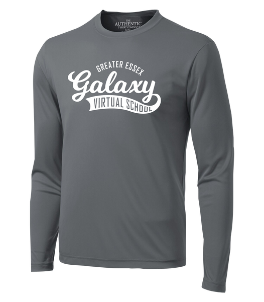 Galaxy Staff Adult Dri-Fit Long Sleeve with Printed Logo