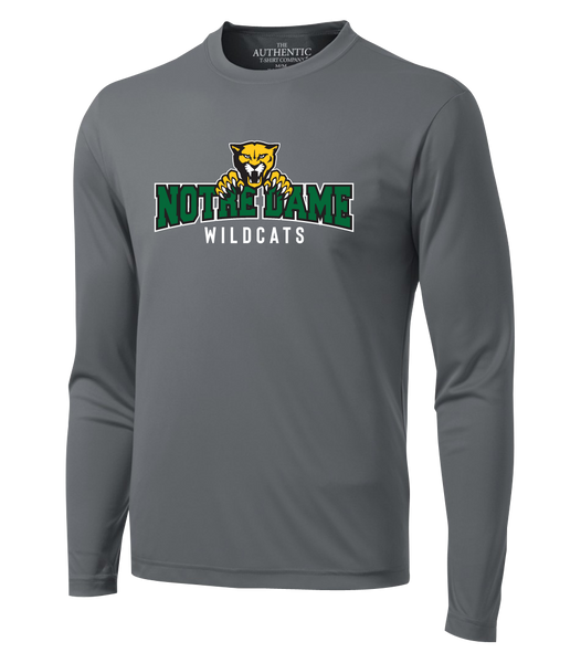 Wildcats Dri-Fit Long Sleeve with Printed Logo ADULT