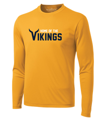 Vikings Youth Dri-Fit Long Sleeve with Printed Logo